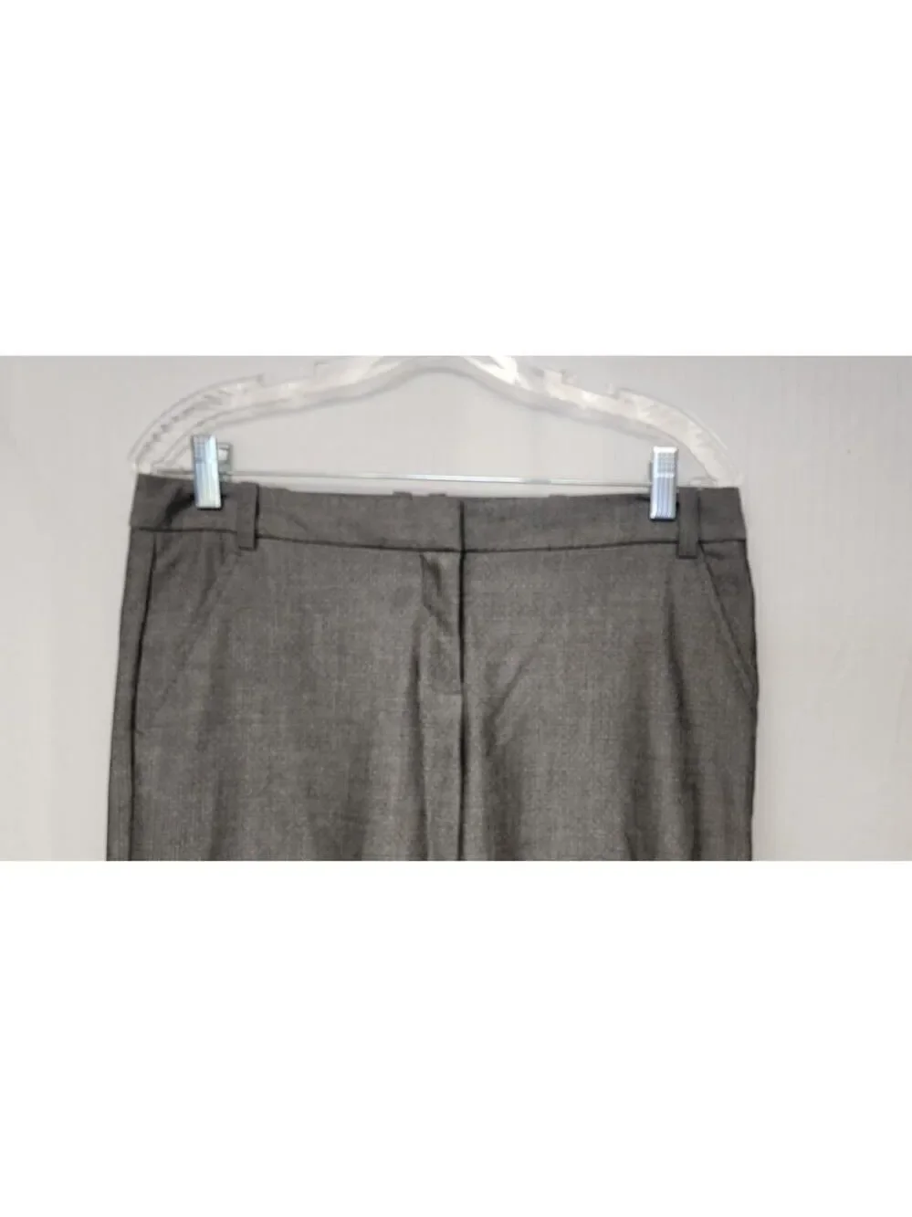 The Limited Herringbone Drew Fit Bermuda Casual Dress Shorts Color Gray Size 6
